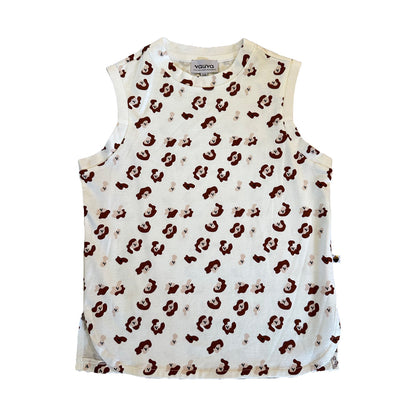 Boys Leopard Print Cotton Vest