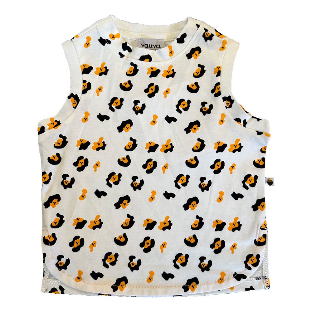 Boys Leopard Print Cotton Vest