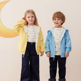 Vauva x Le Petit Prince - Kids Reversible Jacket (Blue) models outside front