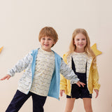 Vauva x Le Petit Prince - Kids Reversible Jacket (Blue) models inside front