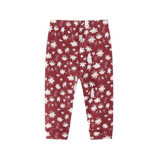 Baby Girls Moomin All Over Print Cotton Pants