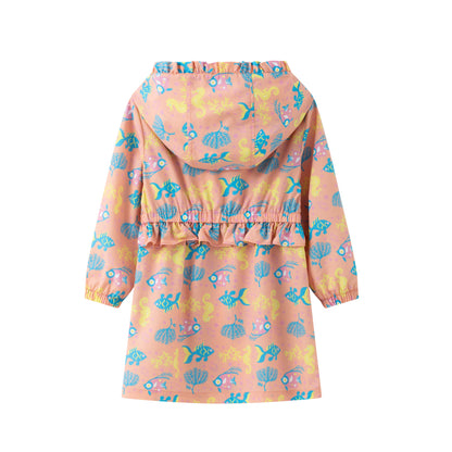 Vauva SS24 - Girls Long Sleeves Windbreaker (Sand Pink) - Product 2