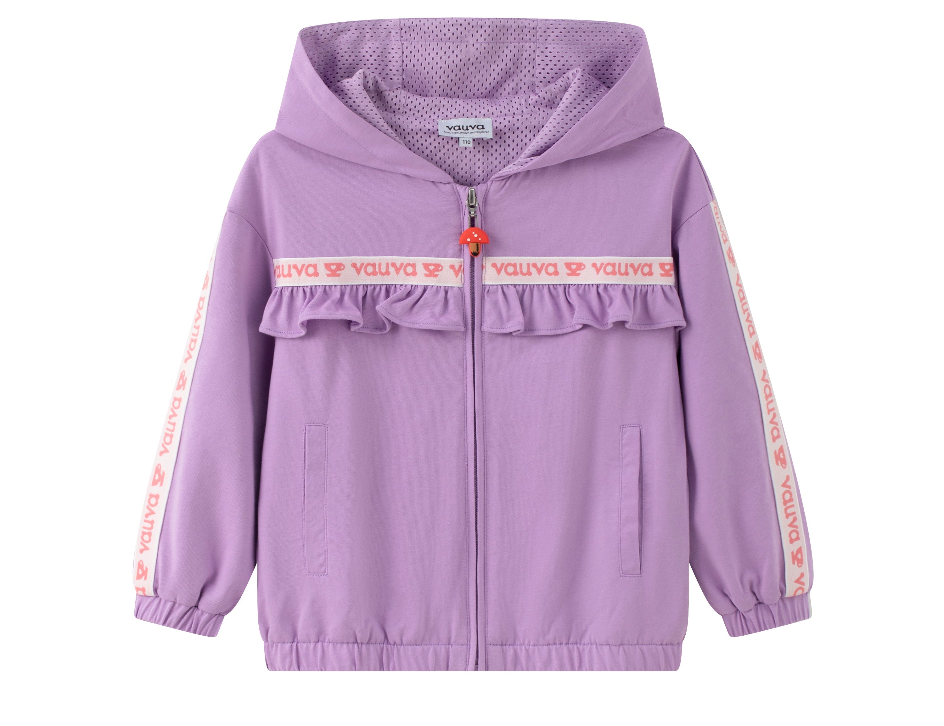 Vauva SS24 - Girls Long Sleeves Windbreaker (Purple) - Product 1