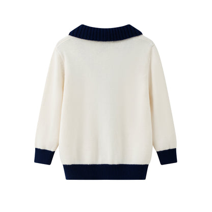 Vauva x Le Petit Prince - Boys Embroidered Cardigan product image back