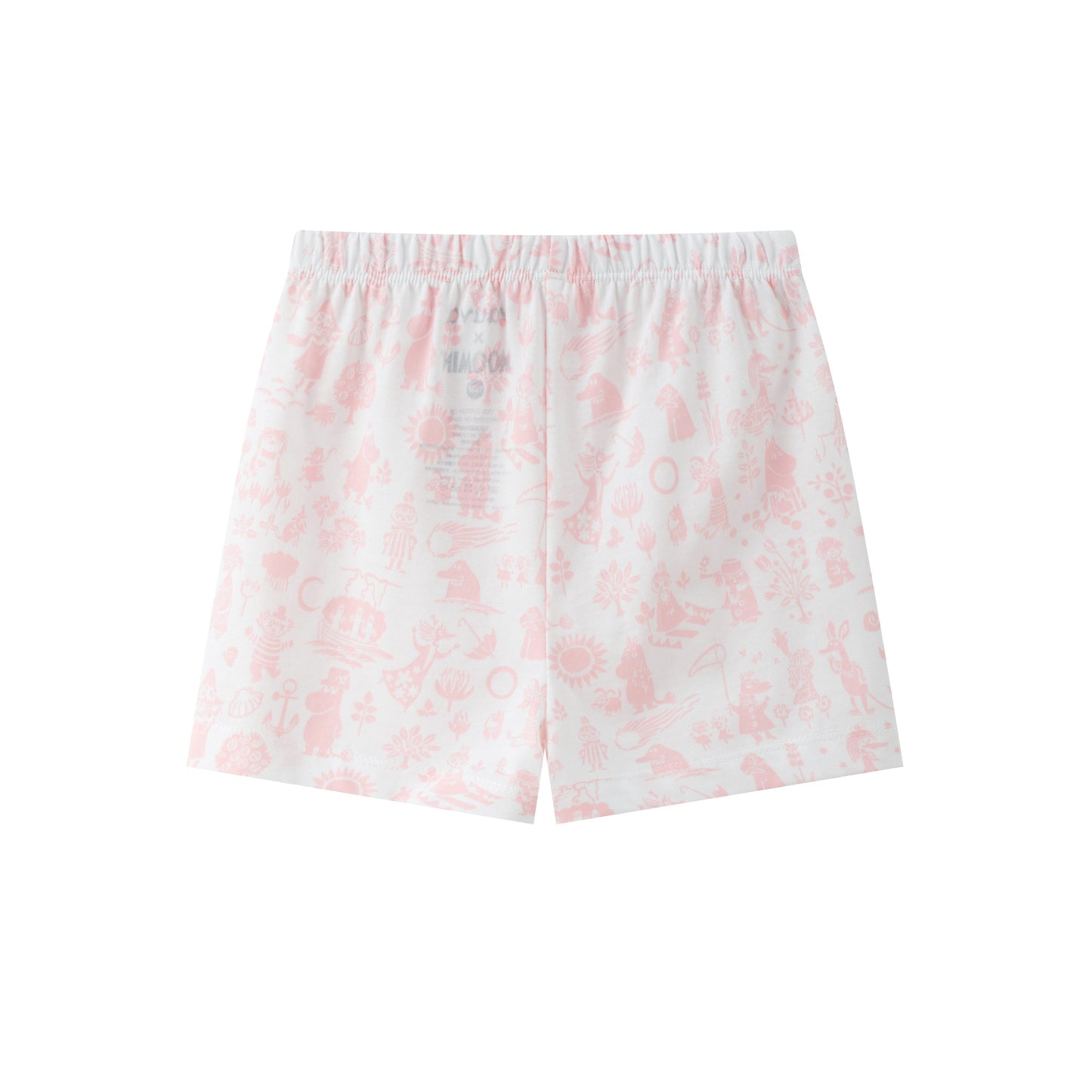 Vauva x Moomin - Baby Girls Moomin Print Tee Set (White)  - Product Image 1