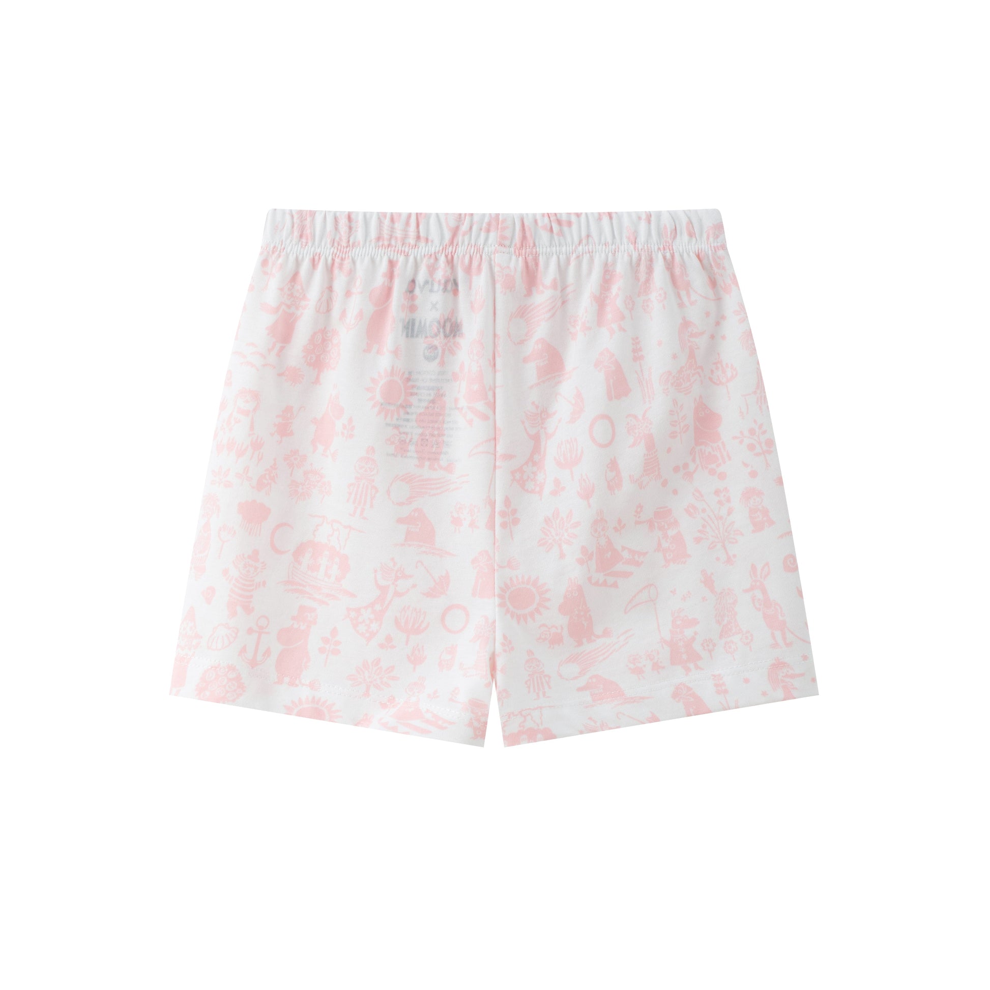 Vauva x Moomin - Baby Girls Moomin Print Tee Set (White)  - Product Image 1