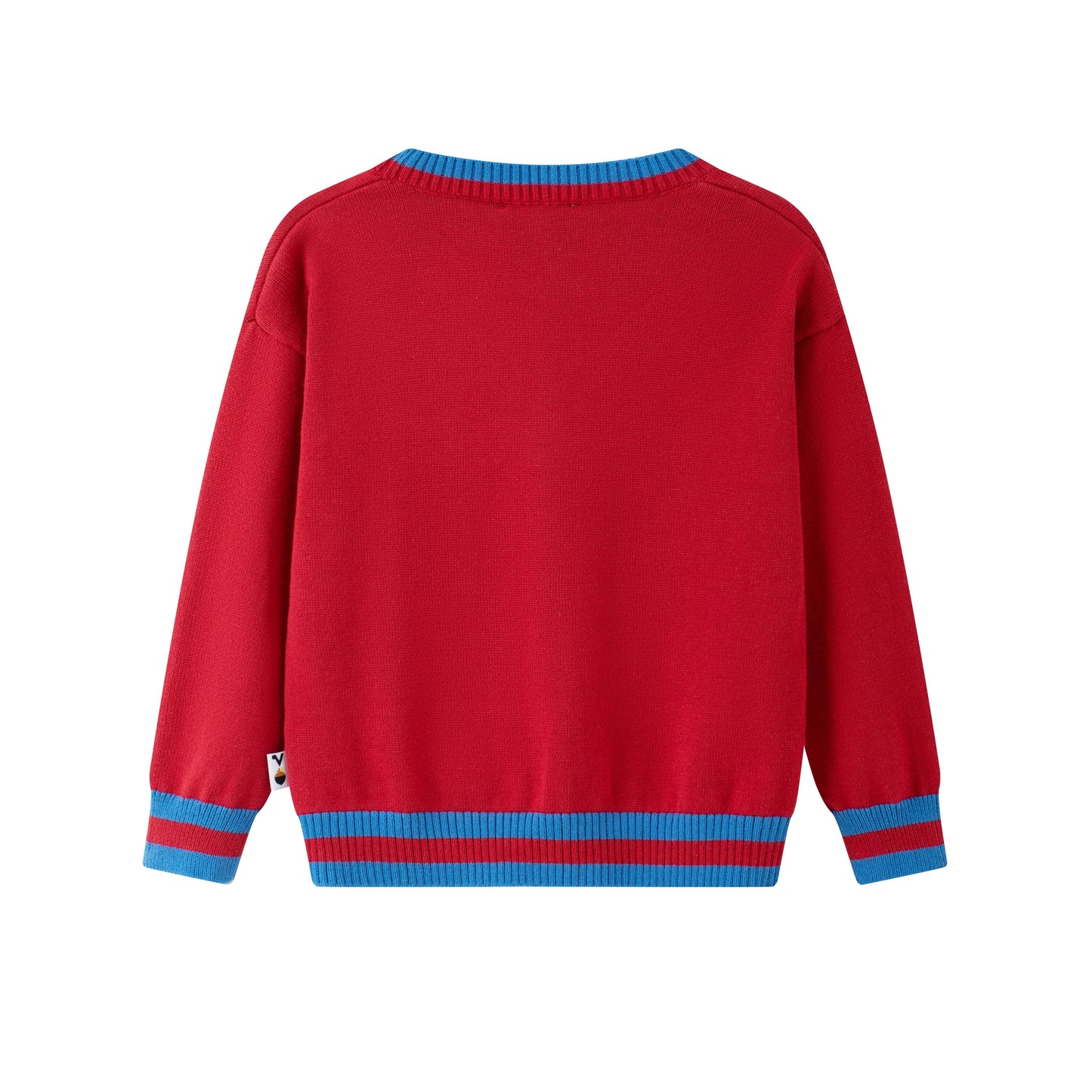 Vauva x Moomin - Baby Moomin Long Sleeve Cardigan (Red)  - Product Image 2