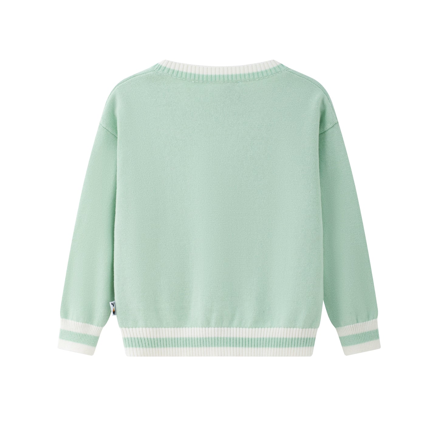 Vauva x Moomin - Baby Moomin Long Sleeve Cardigan (Pastel Green)  - Product Image 2