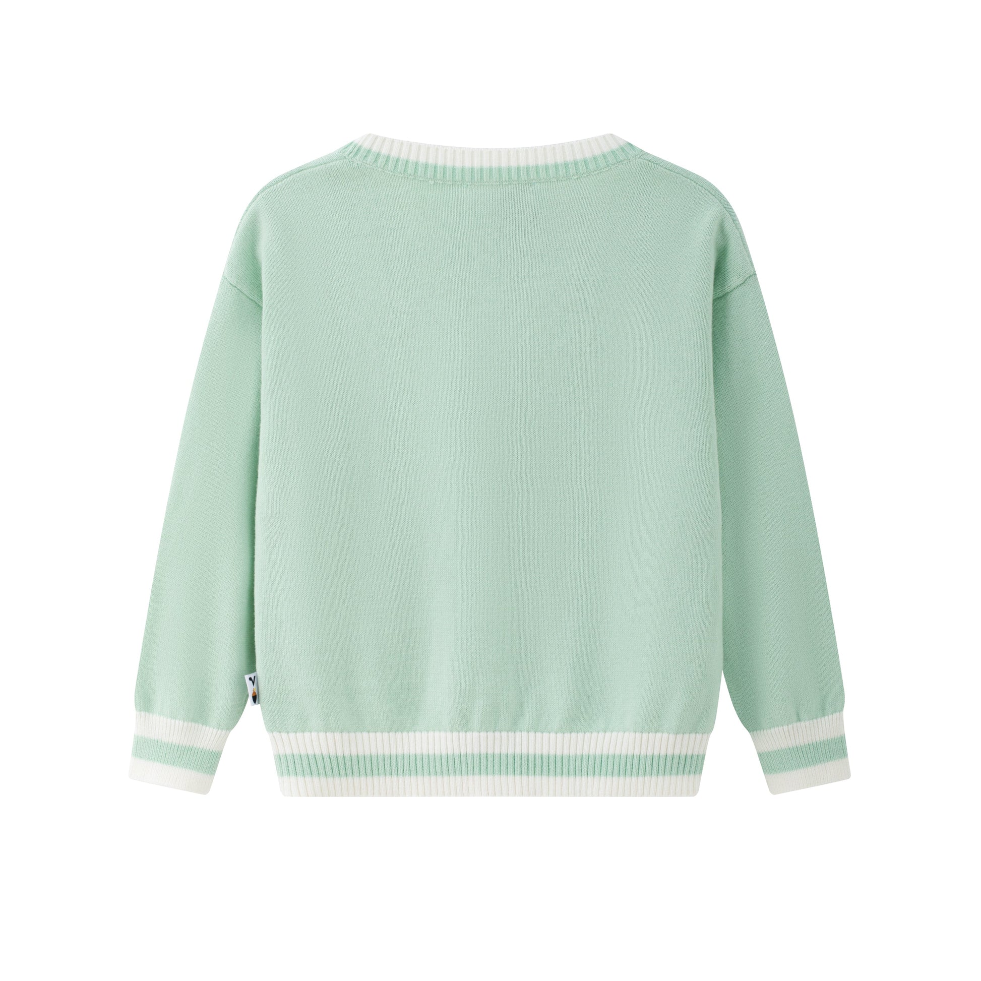 Vauva x Moomin - Baby Moomin Long Sleeve Cardigan (Pastel Green)  - Product Image 2
