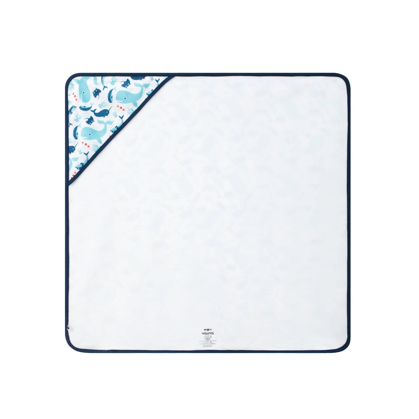 Vauva SS24 - Baby Boy Whale Printed Blanket - Product 2