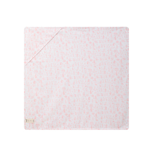 Vauva x Moomin - Baby Girls Moomin Print Blanket (Pink)  - Product Image 1