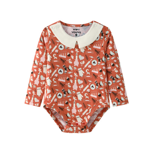 BBNS Festival Edition - Organic Cotton Printed Crew Neck Bodysuits