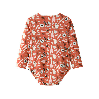 BBNS Festival Edition - Organic Cotton Printed Crew Neck Bodysuits