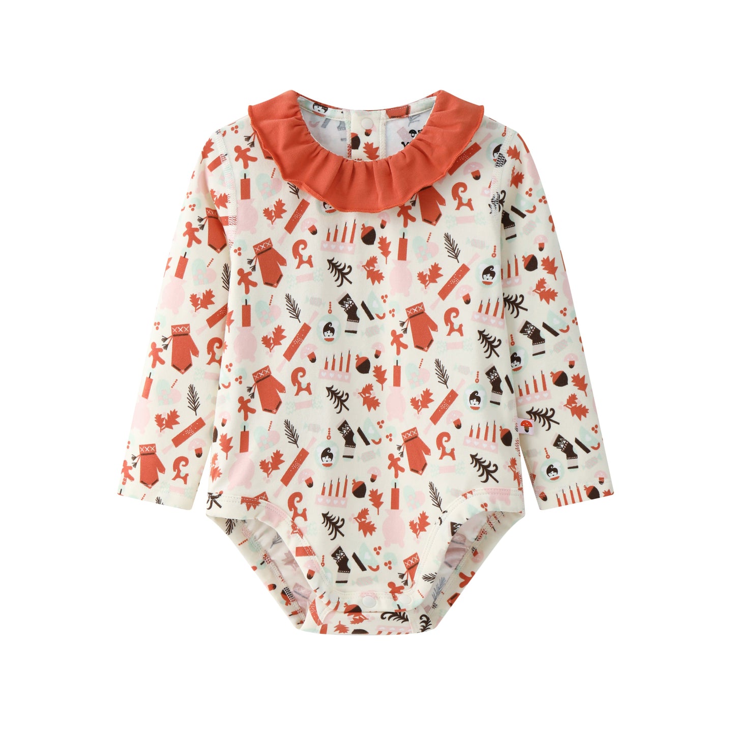 BBNS Festival Edition - Organic Cotton Lotus Collar Bodysuits