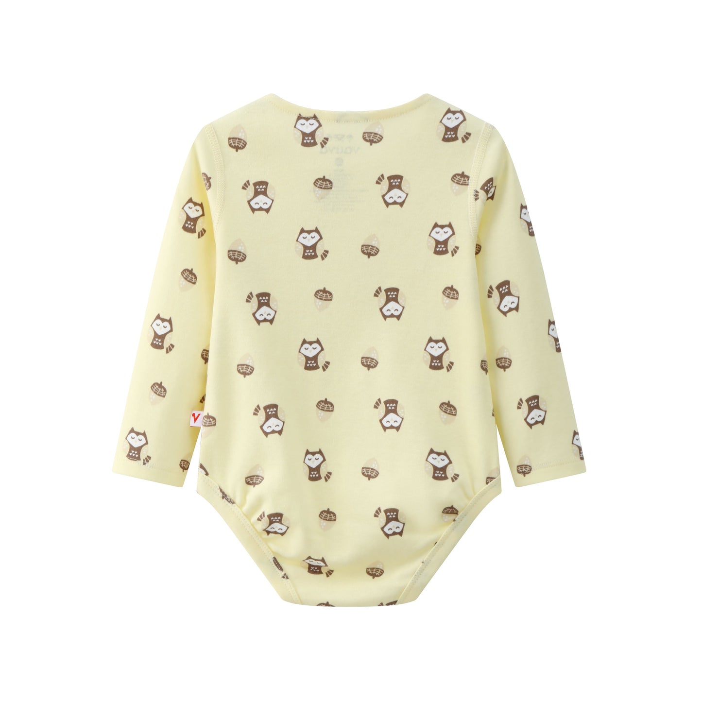 Vauva BBNS - Baby Anti-bacterial Organic Cotton Bodysuits (2-pack) product image back -02