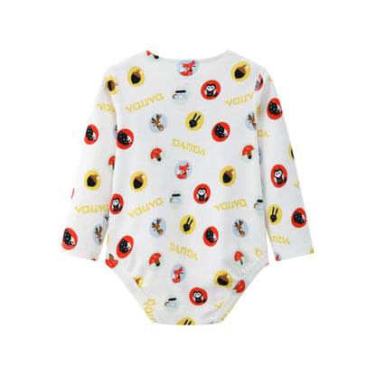 Vauva BBNS - Baby Organic Cotton Crew Neck Bodysuits (2-Pack) product image back -02