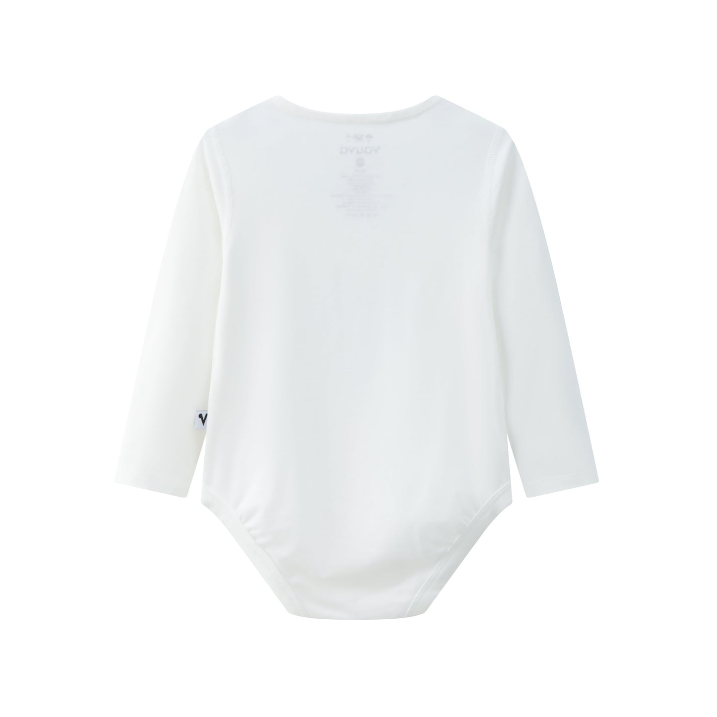 BBNS - Organic Cotton Crocodile Print Square Neck Long-Sleeved Bodysuits