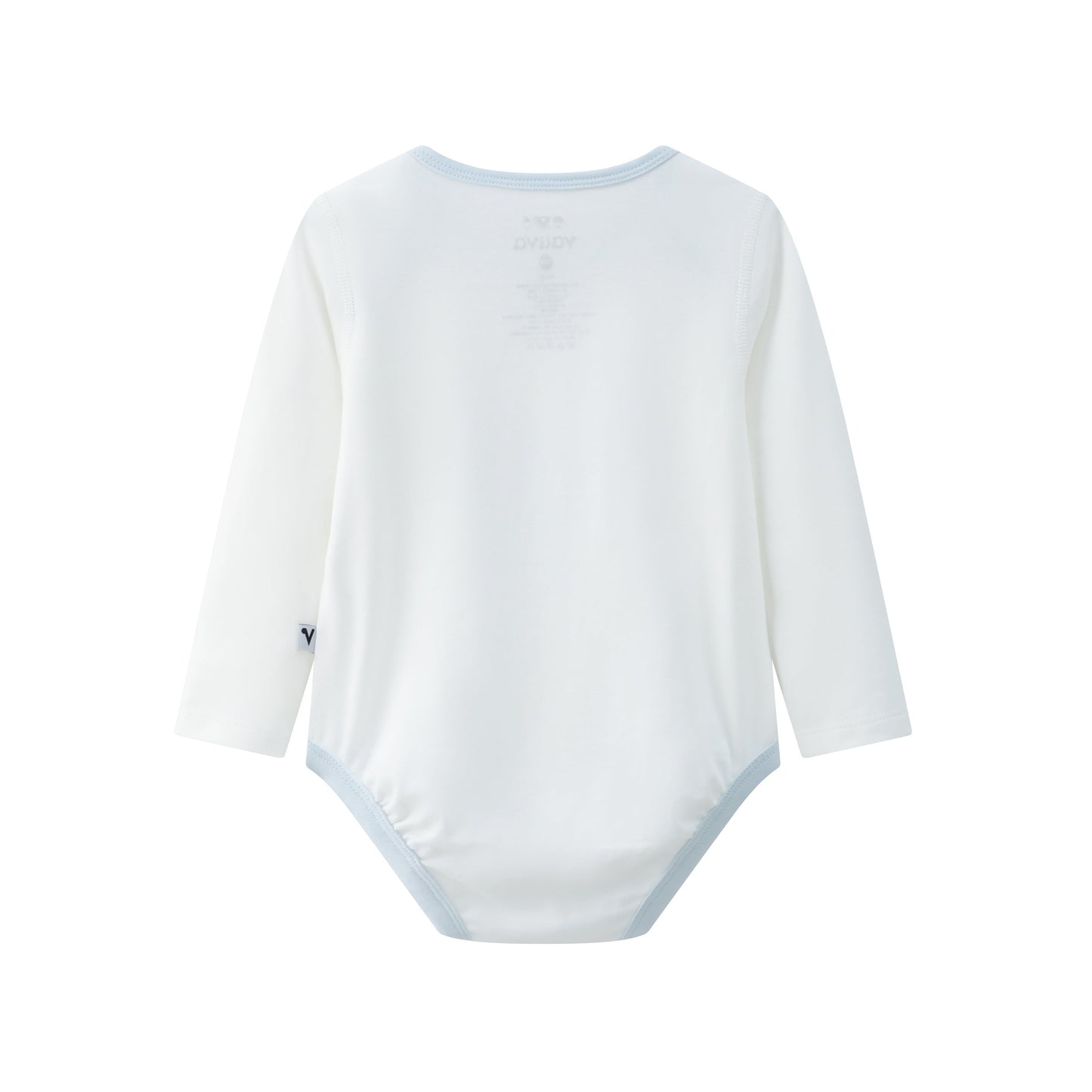 Vauva BBNS - Organic Cotton Crocodile Print Long-Sleeved Bodysuits (2-pack) product image back