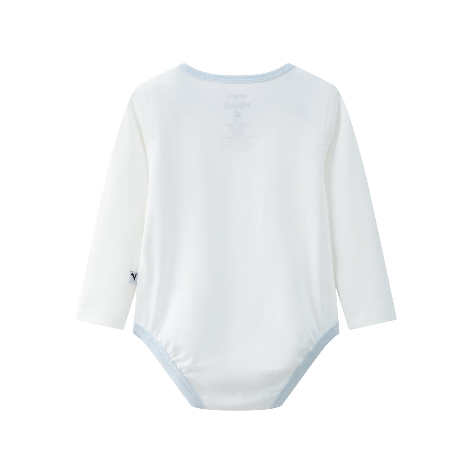 Vauva BBNS - Organic Cotton Crocodile Print Long-Sleeved Bodysuits (2-pack) product image back