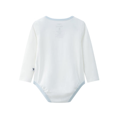 Vauva BBNS - Organic Cotton Crocodile Print Long-Sleeved Bodysuits (2-pack) product image back