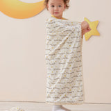 Vauva x Le Petit Prince - Baby Blanket with Little Bag model back