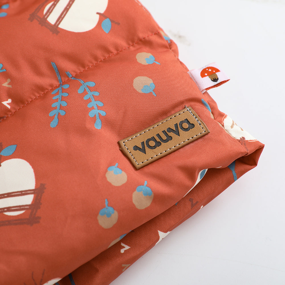 Baby Girl Happy Farm Hooded Padded Coat