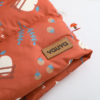 Baby Girl Happy Farm Hooded Padded Coat