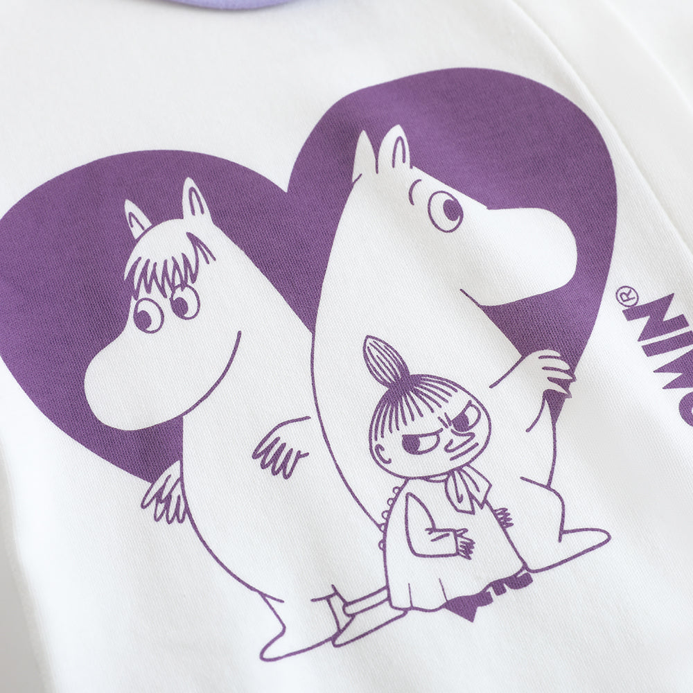 Vauva X Moomin圖形印刷緊身衣褲