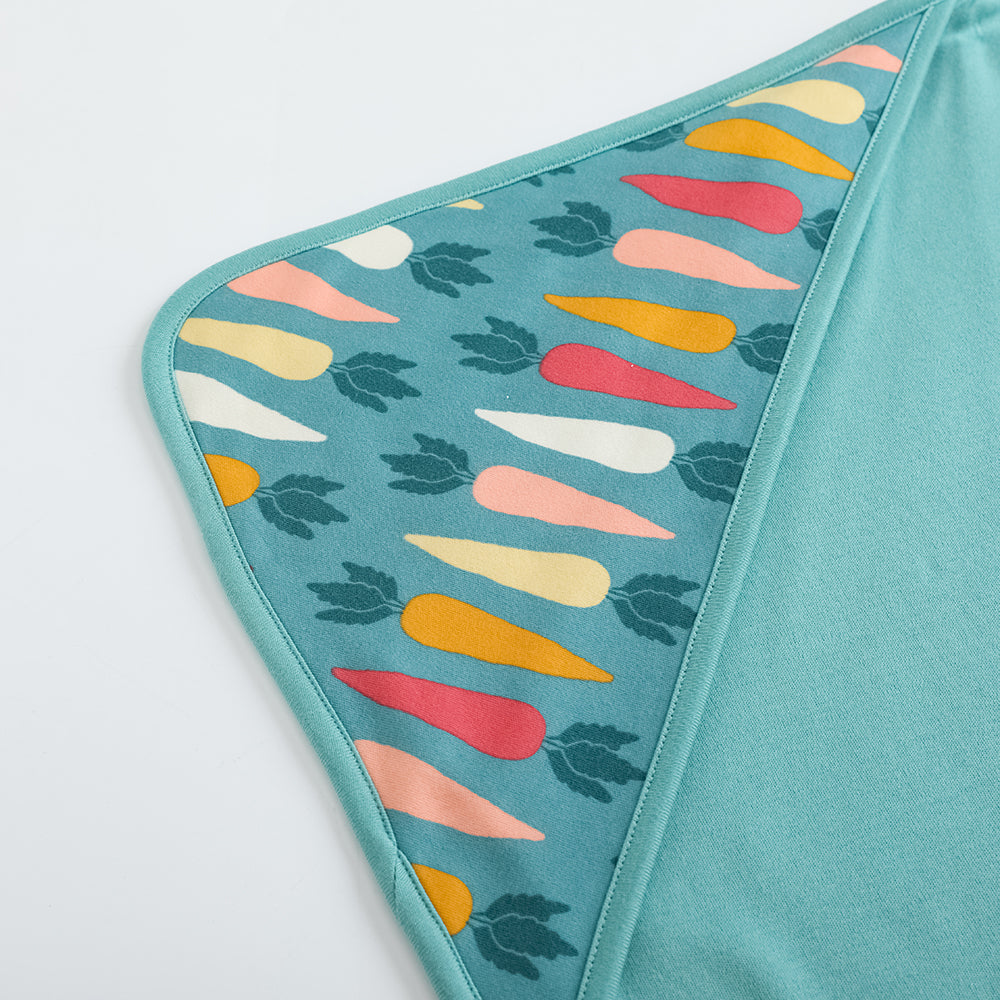 Baby Boy Carrot All Over Print Cotton Blanket