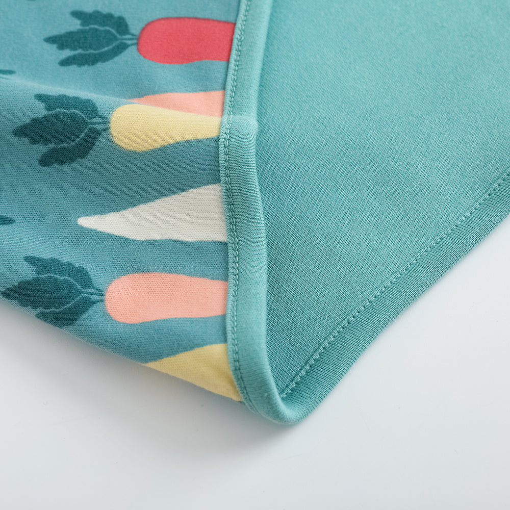 Baby Boy Carrot All Over Print Cotton Blanket