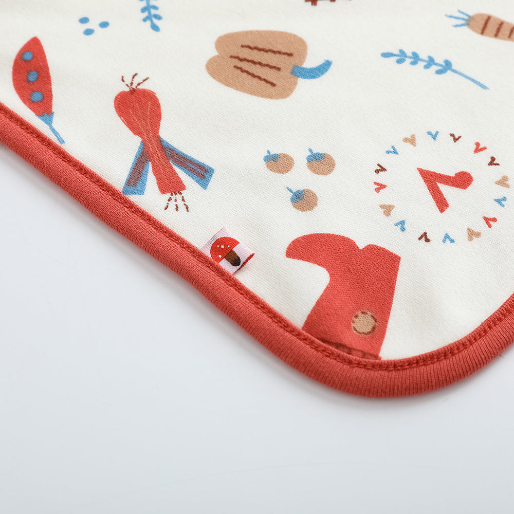 Baby Girls Nordic Pastoral Style Cotton Blanket