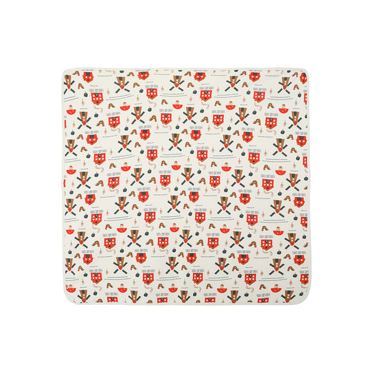 Baby Girl Pinwheel All Over Print Cotton Blanket