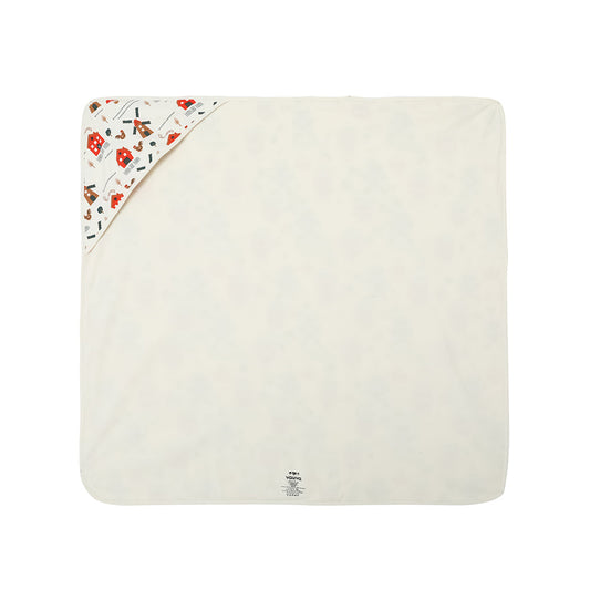 Baby Girl Pinwheel All Over Print Cotton Blanket