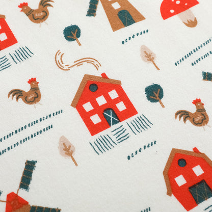 Baby Girl Pinwheel All Over Print Cotton Blanket