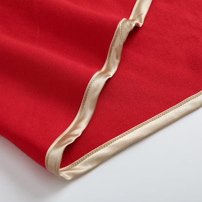 Baby Girls New Year Festival Cotton Blanket