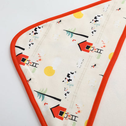 Baby Unisex Nordic Style All Over Print Cotton Blanket