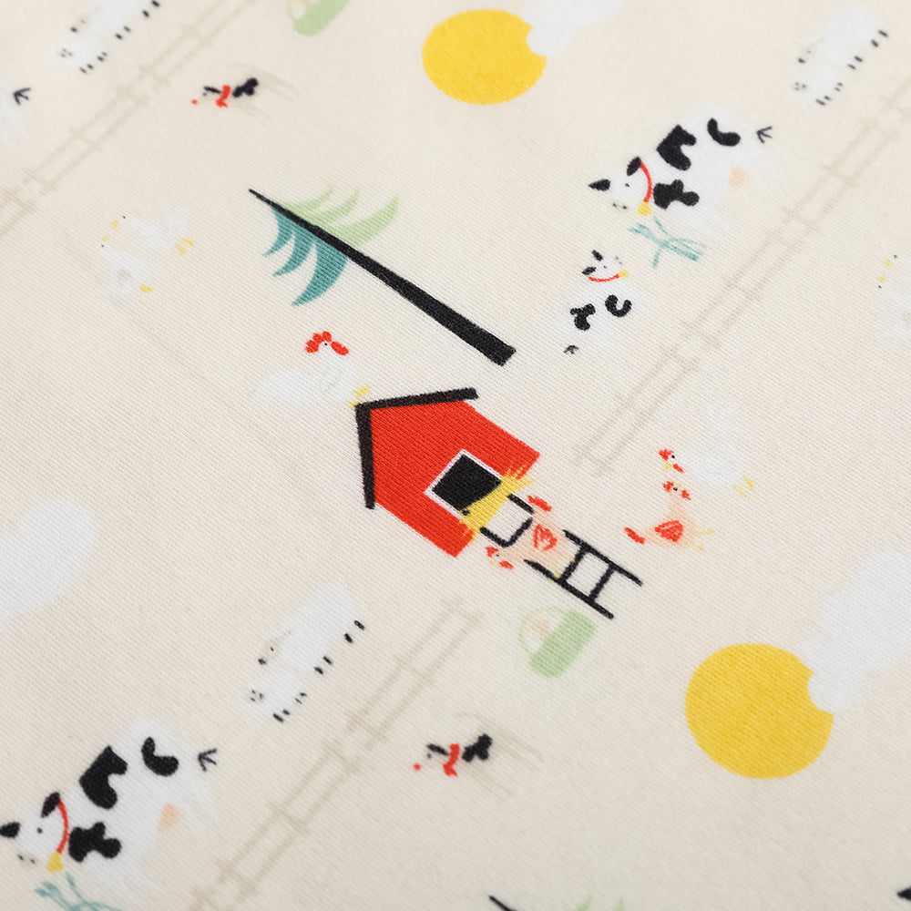 Baby Unisex Nordic Style All Over Print Cotton Blanket