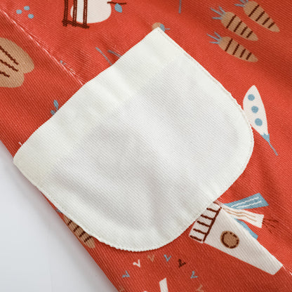 Baby Girls Happy Farm Double Pocket Dress