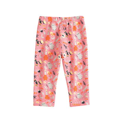 Xmas Girl All Over Print Pant