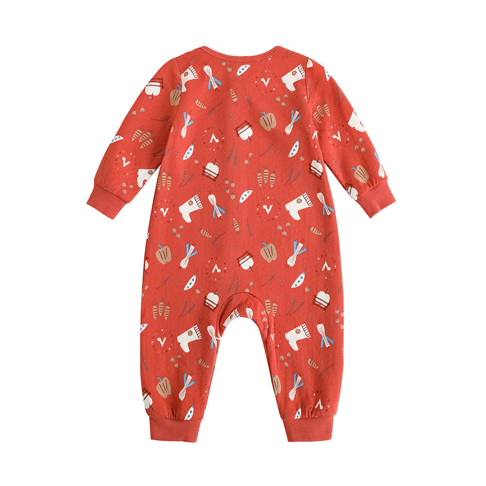 Baby Girls Nordic Style Cotton Romper