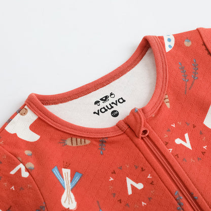 Baby Girls Nordic Style Cotton Romper