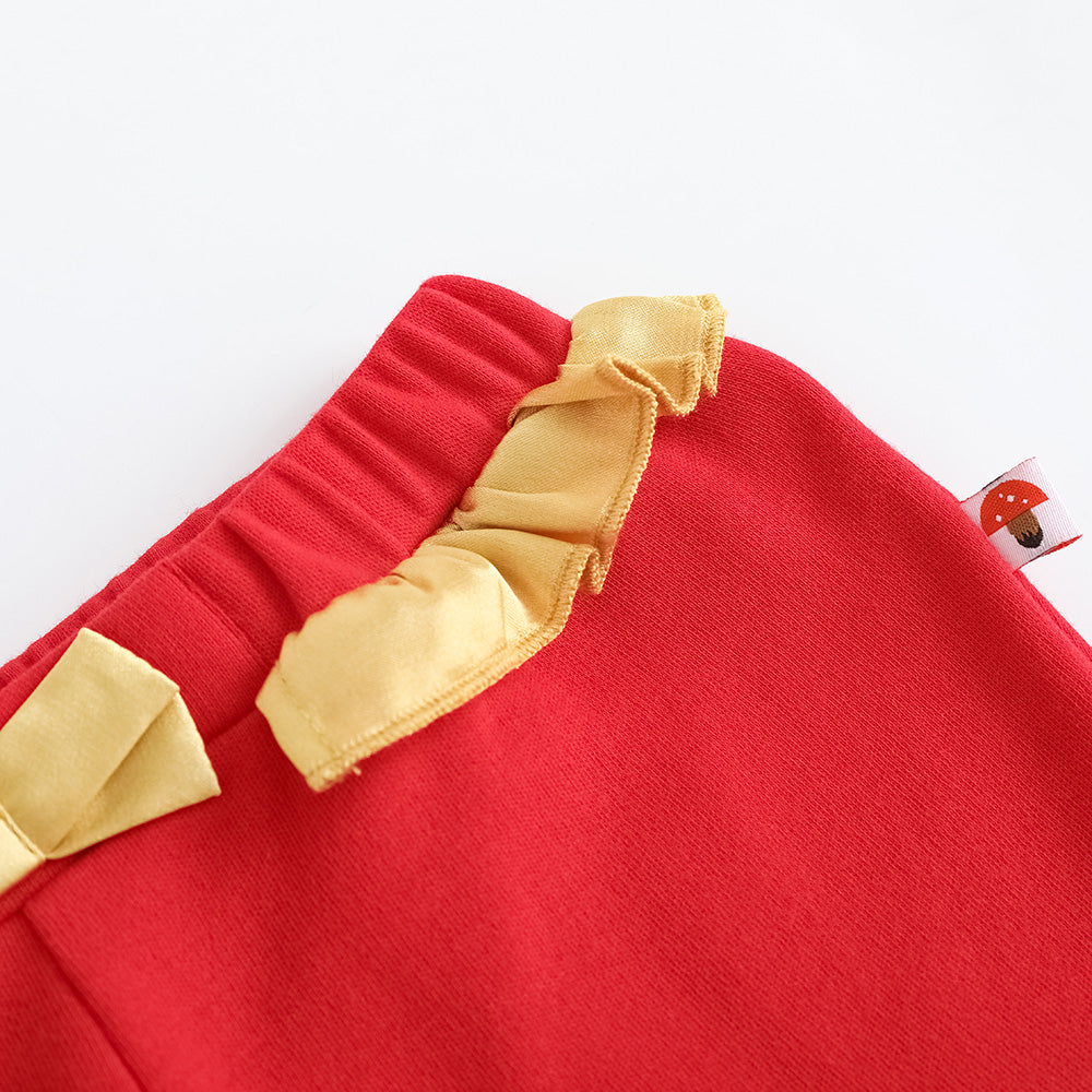 Baby Girls New Year Festival Cotton Pants