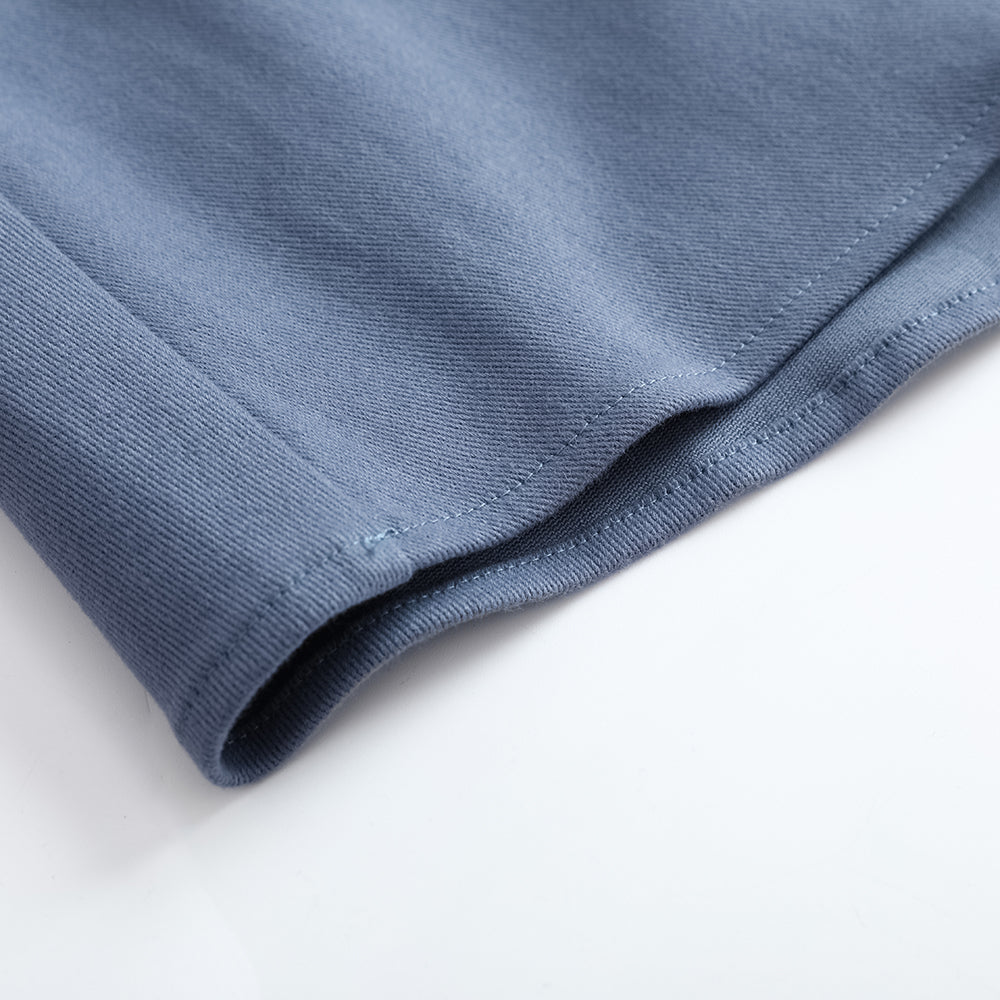 Vauva FW23 - 女孩泡泡袖藍色連身裙