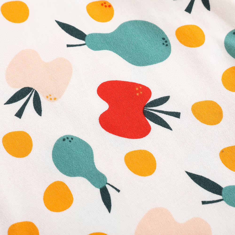 Vauva FW23-嬰兒男女培養棉棉長袖緊身衣褲（綠色）