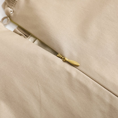 Girls Fungus Collar Embroidered Dress