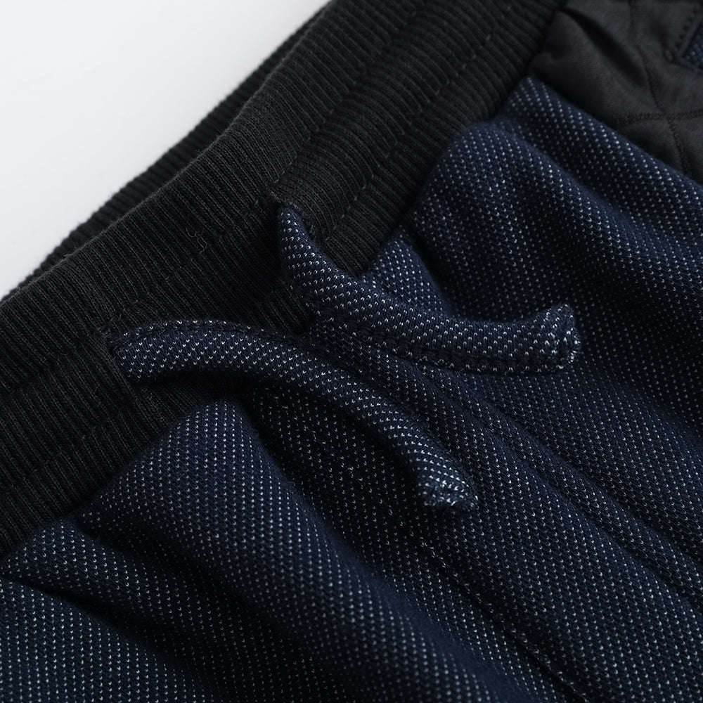 Vauva FW23-男孩休閒兩口袋褲子（深藍色）