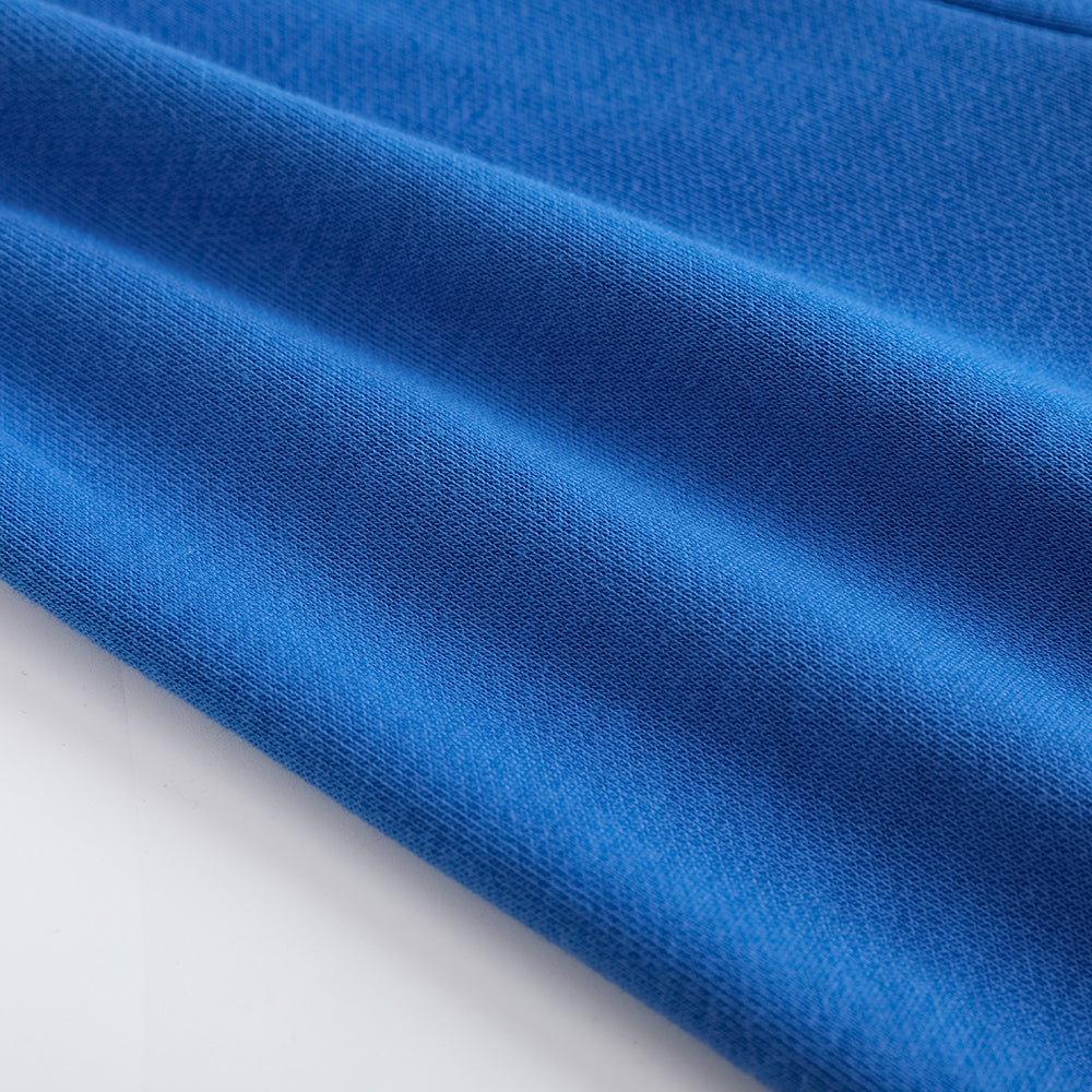 Vauva FW23-女孩印刷有機棉褲（藍色）