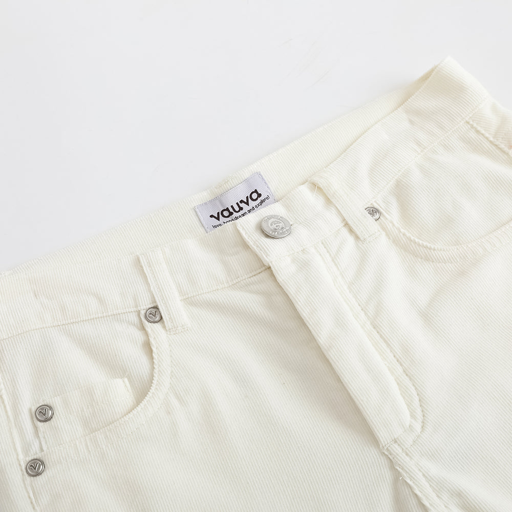 Girls Embroidered Flared Pants