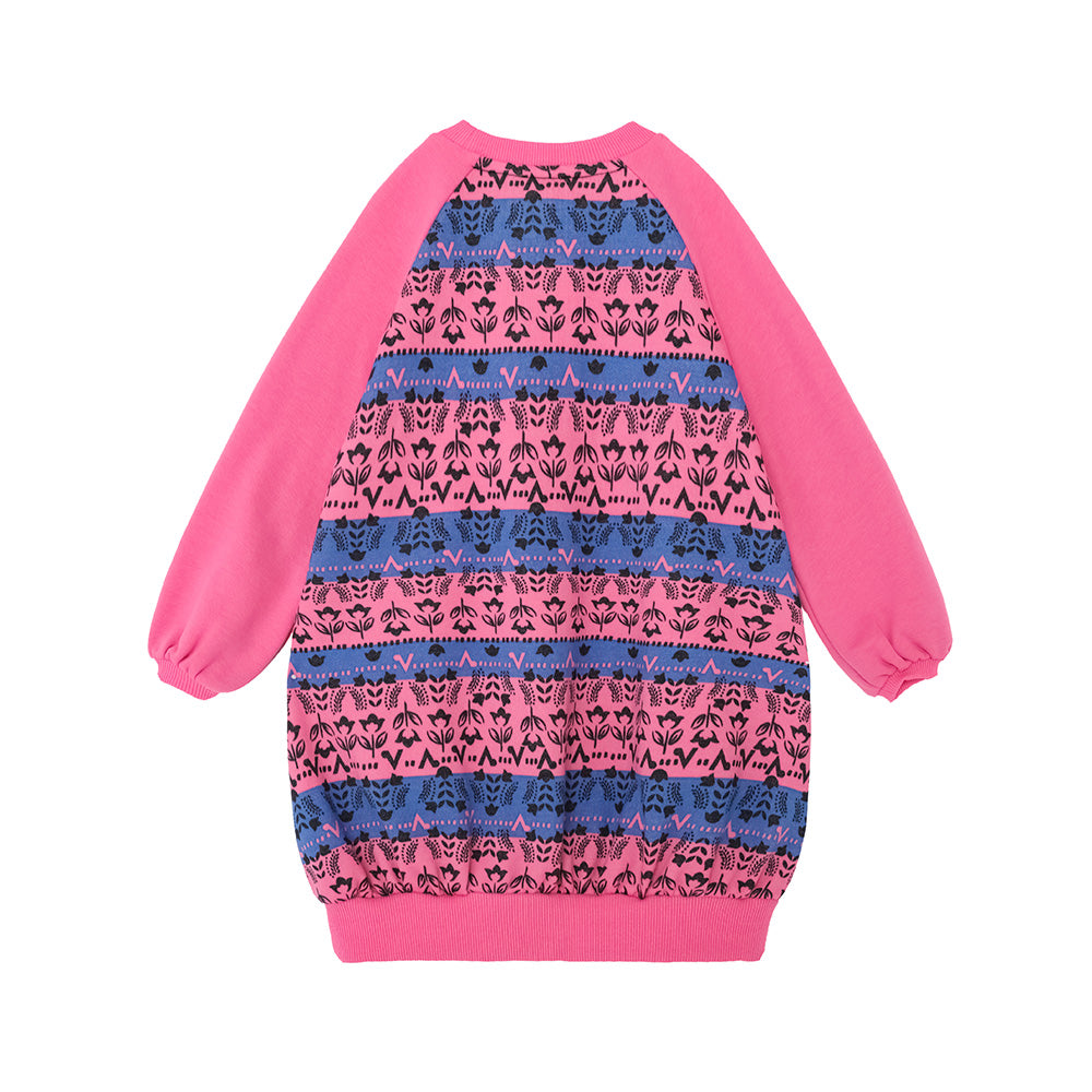 Girls Organic Cotton Long Sweatshirt