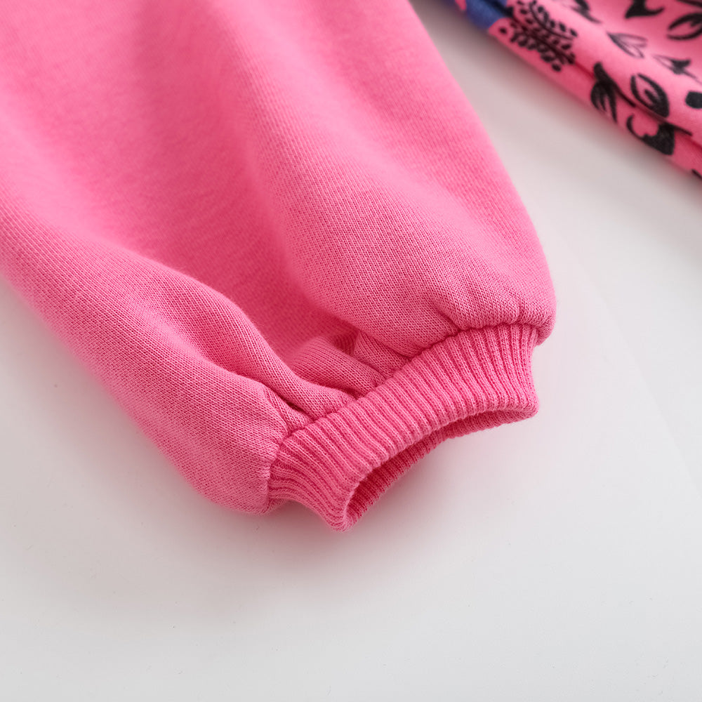 Girls Organic Cotton Long Sweatshirt